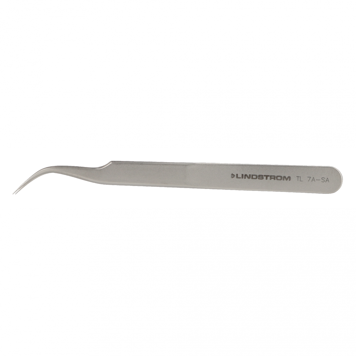 Lindström 不銹鋼高精度鑷子 7A 型，尖端非常精細和彎曲 TL7A-SA - 商品圖 2